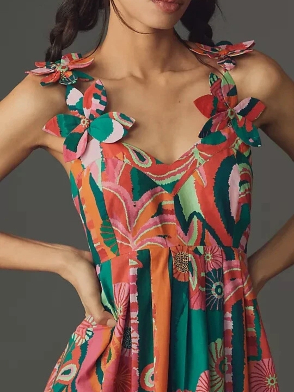 NWT- Farm Rio Dress - Picture 3 of 7